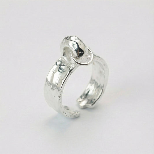 Molten Loop Open Ring