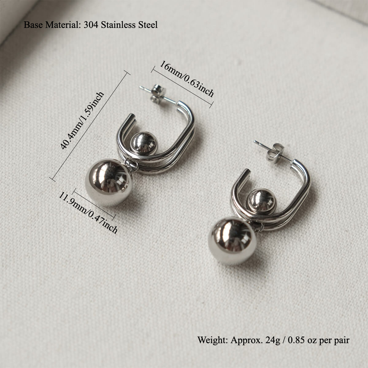 Pendulum Orbital Earrings