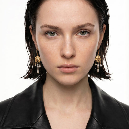 Kinetic Chime Drop Earrings
