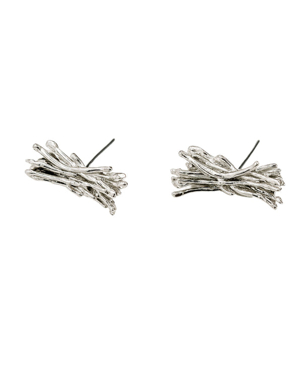 Irregular Coral Earrings