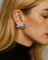 Irregular Coral Earrings