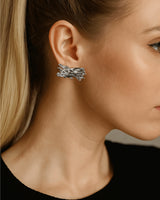 Irregular Coral Earrings