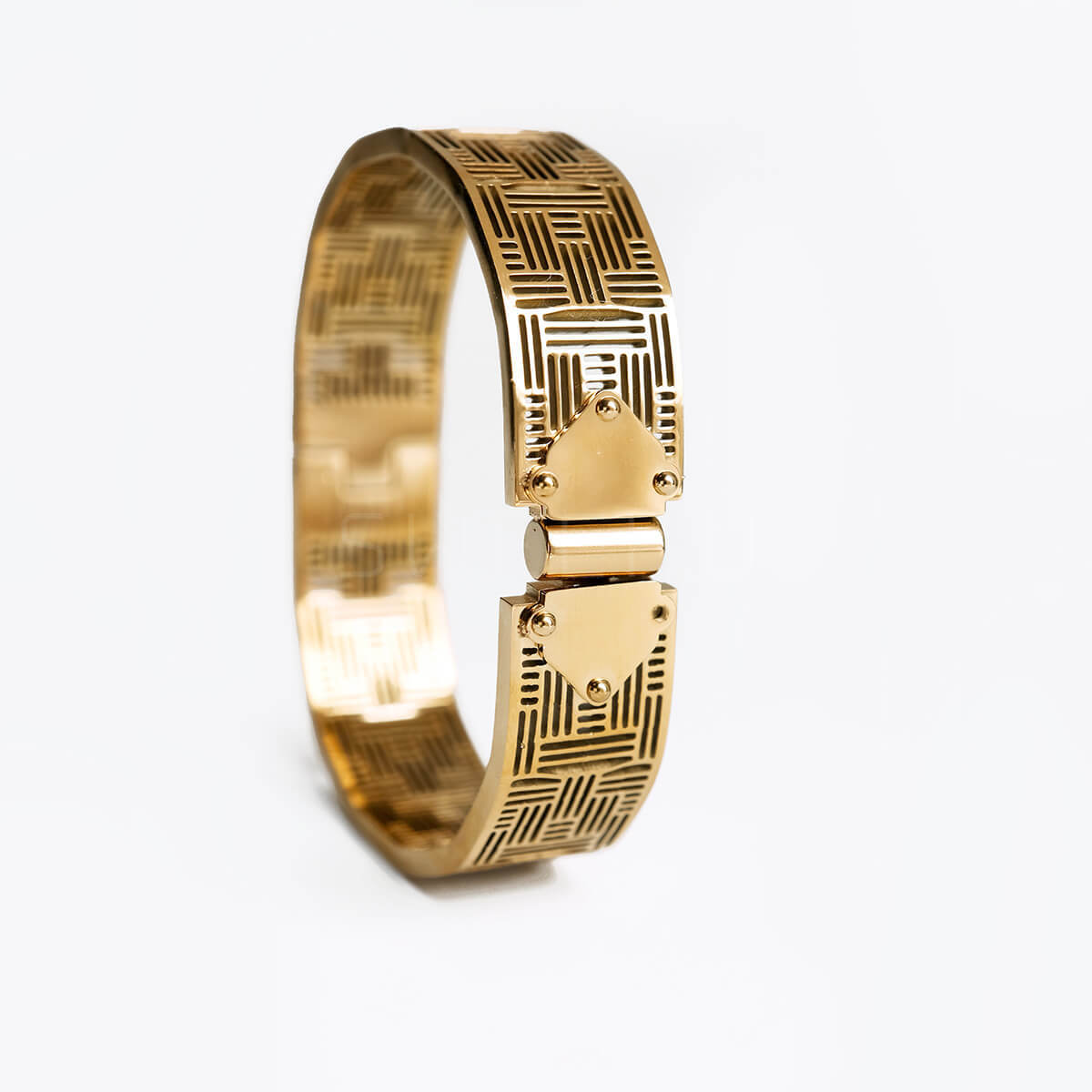 Labyrinth Architectural Bangle