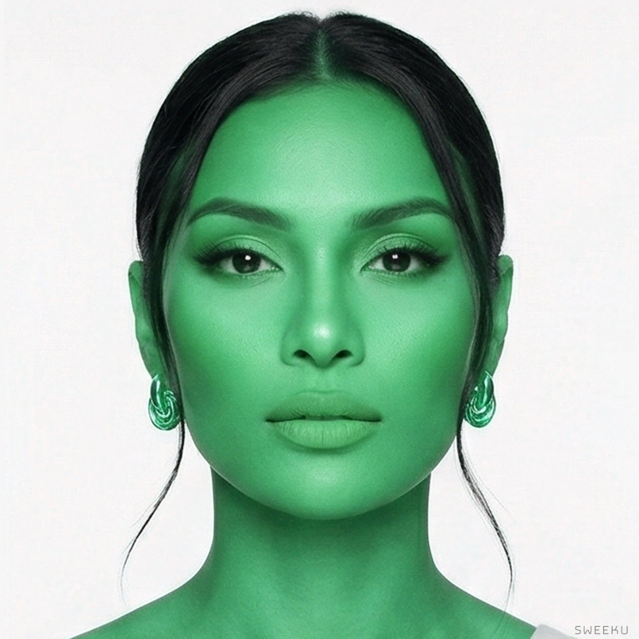 Voluminous Triple Knot Gold Studs