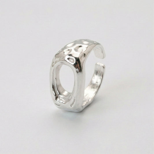 Hollow Echo Open Ring