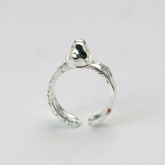 Molten Loop Open Ring