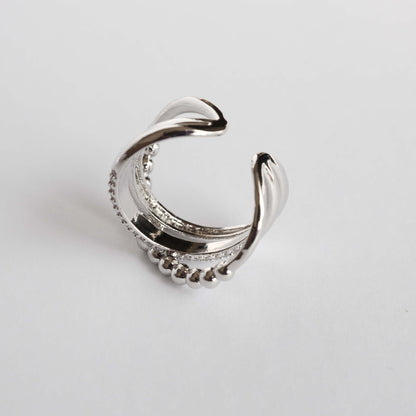 Tension Lines Adjustable Ring