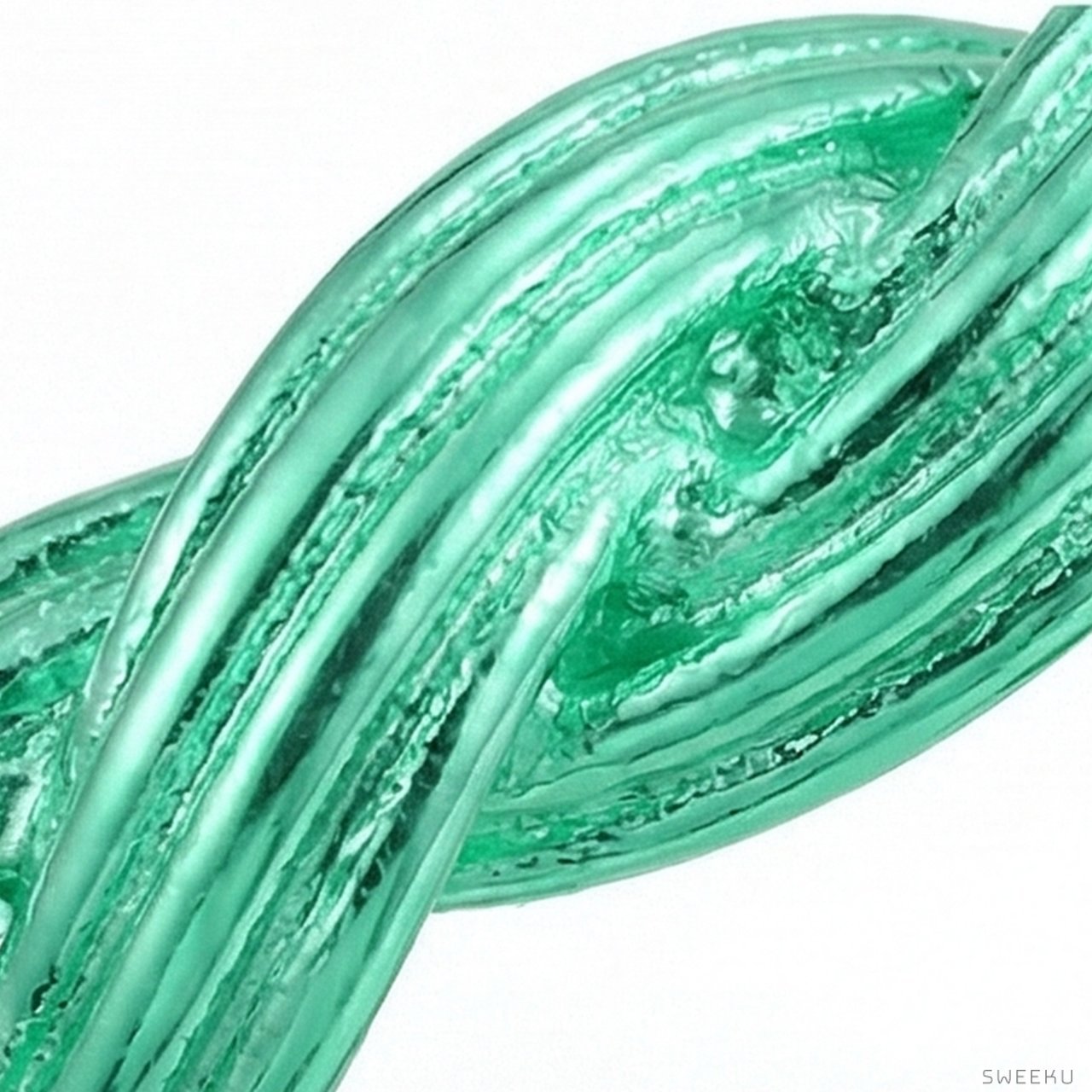 Classic Braided Rope Gold Hoops