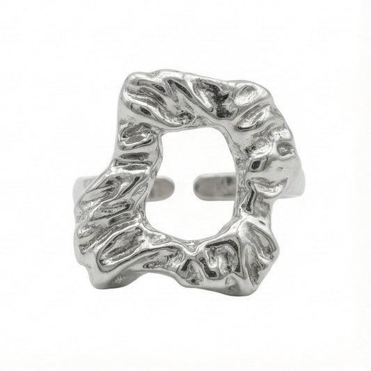 Abstract Molten Open Ring