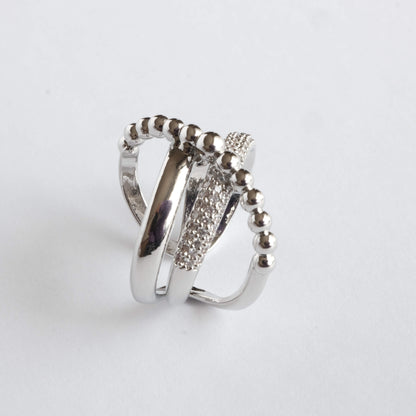 Tension Lines Adjustable Ring