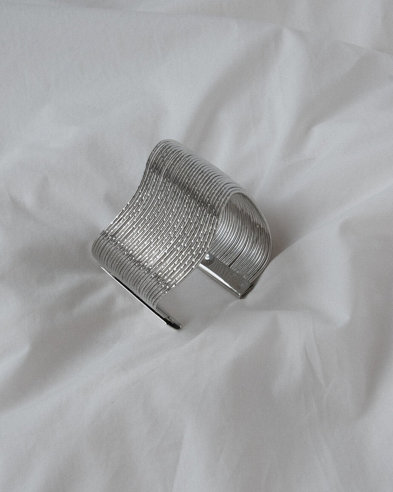 Geometric Wave Bracelet