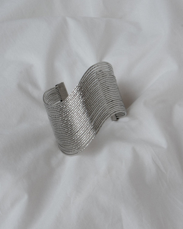 Geometric Wave Bracelet