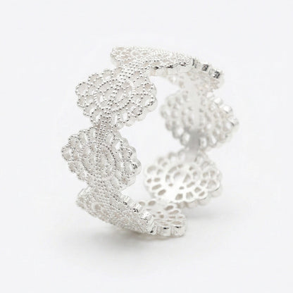 Ethereal Grid Ring