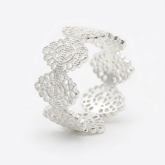 Ethereal Grid Ring