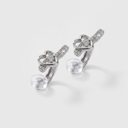 Fasten Heart Clip-ons