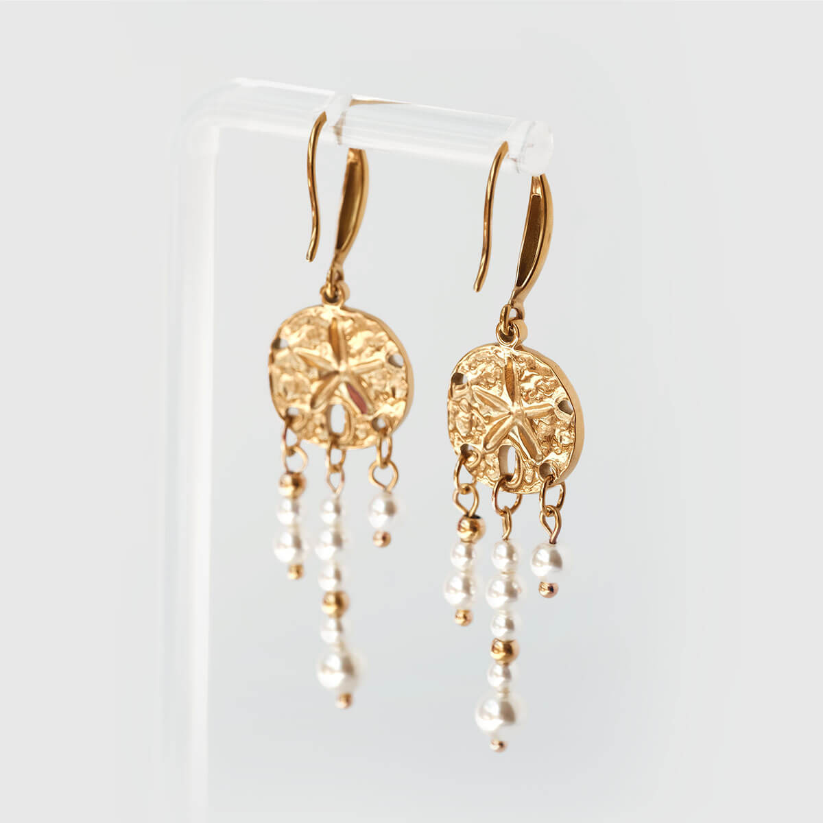 Kinetic Chime Drop Earrings
