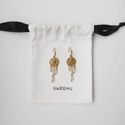 Kinetic Chime Drop Earrings