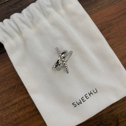 Tension Lines Adjustable Ring