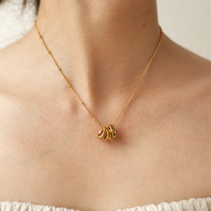 Triptych Orbit Modular Necklace