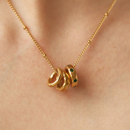 Triptych Orbit Modular Necklace