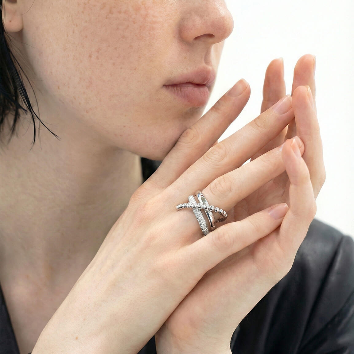 Tension Lines Adjustable Ring