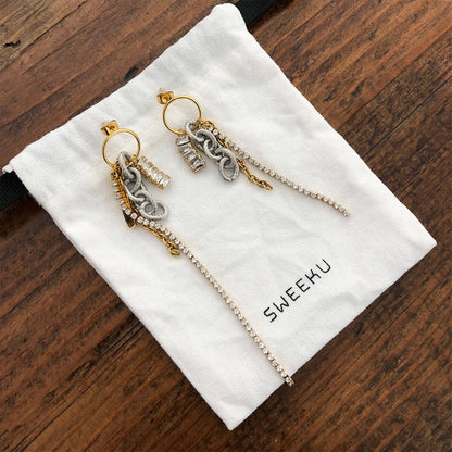 Measured Drift Earrings
